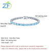 Natural Sterling - Topaz Amethyst Bracelets