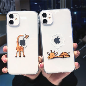 Animal Transparent iPhone Case