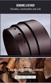 Designer Leather Men's Belt
