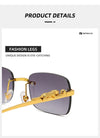 Fashion Leopard Square Sunglasses (Women Men)