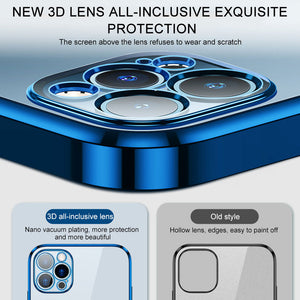 Transparent iPhone Case (Lens Protection)