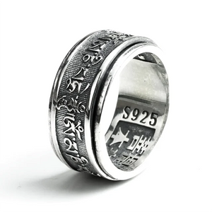 Mantra Rings - Sterling 925 Silver (Unisex)