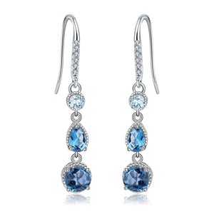 Smokey Citrine (Sterling Silver) Earrings