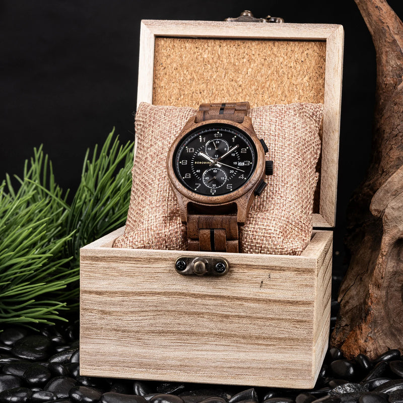 BOBO BIRD (Handcrafted) Wooden Watch