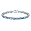 Natural Sterling - Topaz Amethyst Bracelets