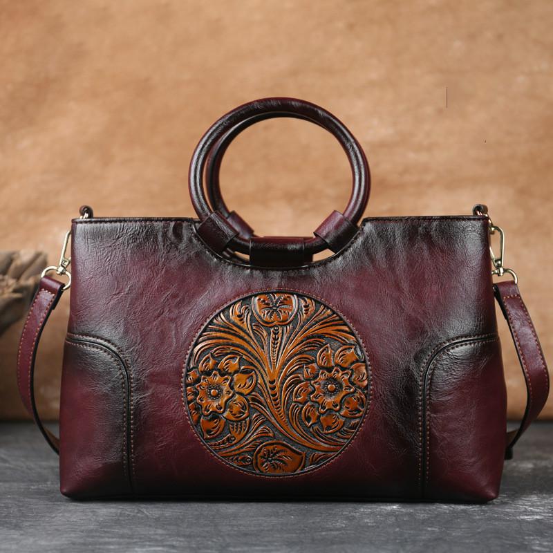 Vintage Leather Handbag