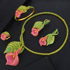 Tulip Leaf Bridal Jewel Set