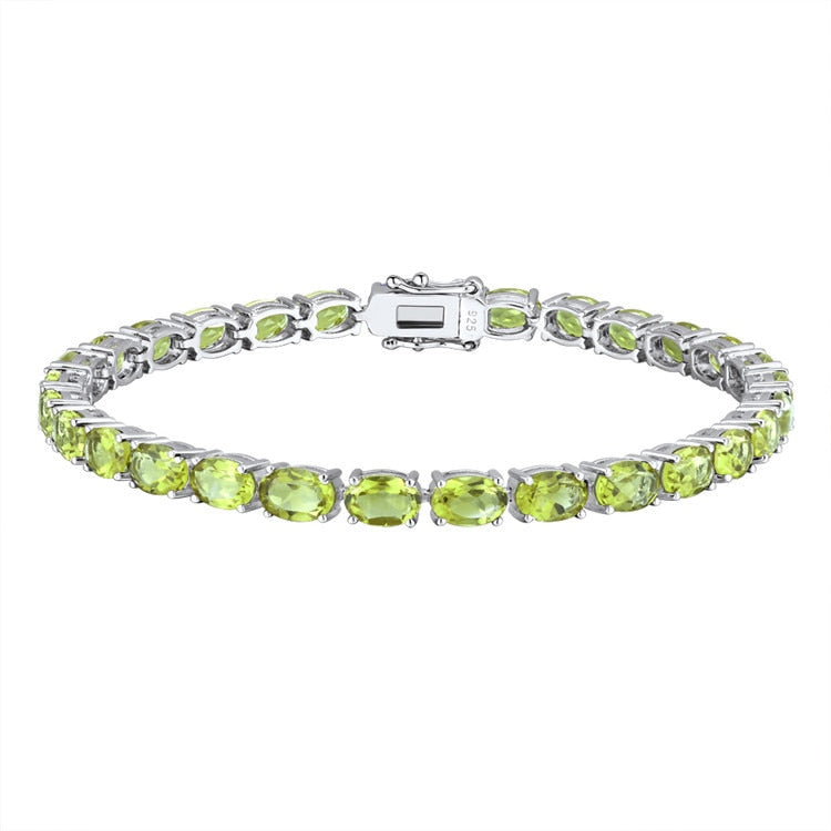 Natural Sterling - Topaz Amethyst Bracelets