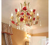 Floral Art Chandelier (3arms/6arms/8arms)