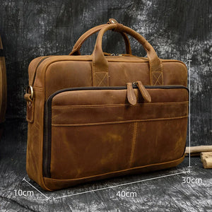 Men's Business - Leather Briefcase