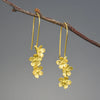 Elegant Forget-me-not Flower (Sterling) Earrings