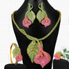 Tulip Leaf Bridal Jewel Set
