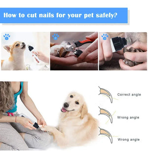 Dog Nail Grinder (USB/Painless)