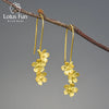 Elegant Forget-me-not Flower (Sterling) Earrings