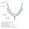 Agate Crystal Gemstone Necklace (Sterling)