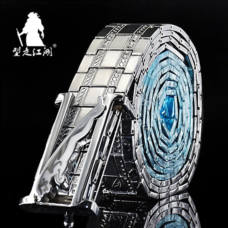 Panther Buckle Men's Stainless Belt