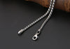 Retro Twist Silver Chain for Men