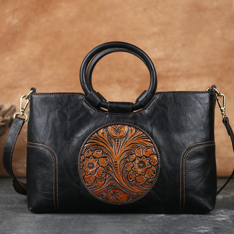 Vintage Leather Handbag