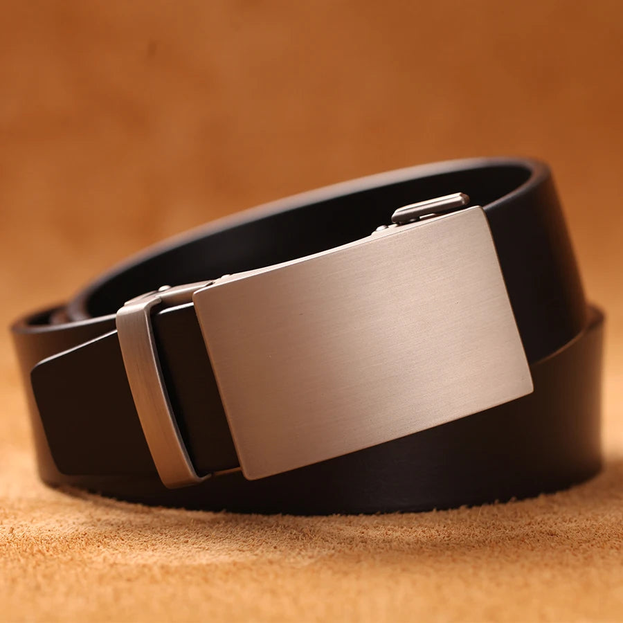 Men's Leather (Auto-Lift) Buckle Belt