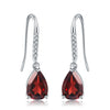 Sky Blue Topaz 925 Earrings (USA)
