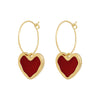 Sweet Gold Love Earrings