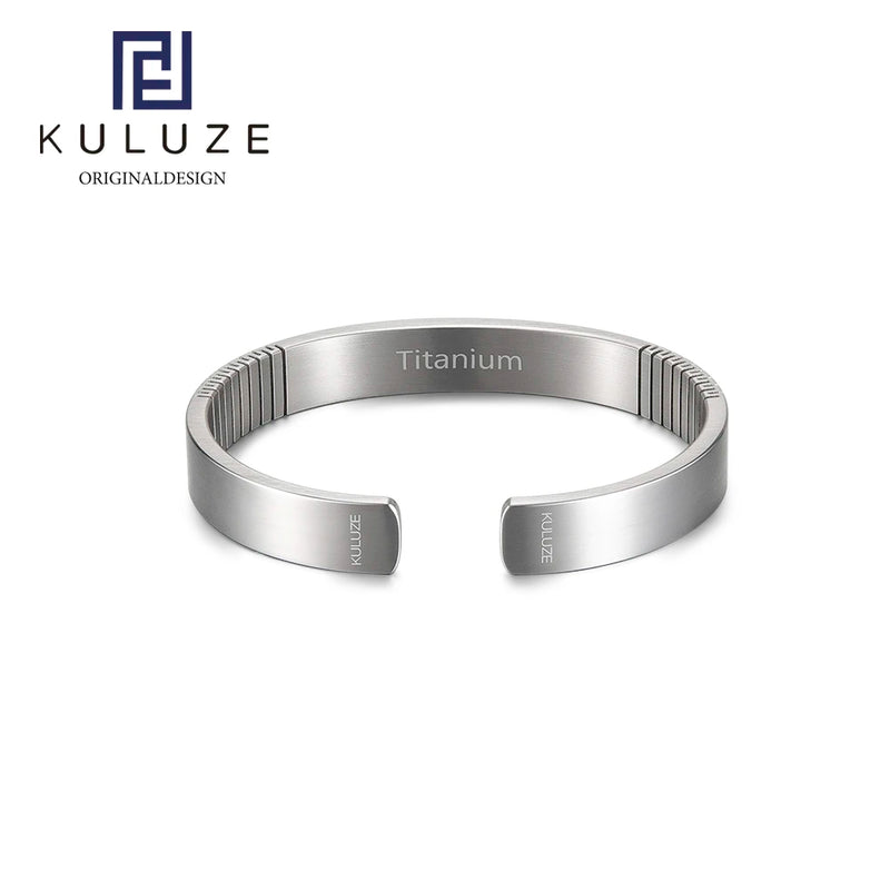 Titanium Cuff Bracelet (Original 100%)