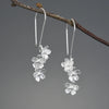 Elegant Forget-me-not Flower (Sterling) Earrings