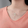 Lotus Flower - Sterling Necklace