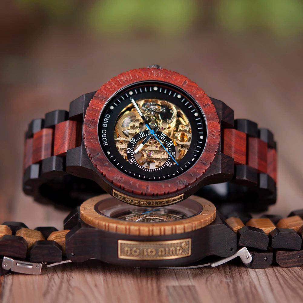 BOBO BIRD (Mechanical) Wooden Watch