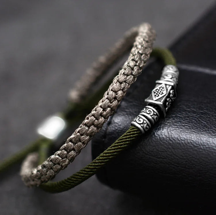 Braided Good Luck Bracelet (S925 Silver)