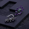Purple Rain Earrings (Sterling)