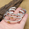 Flying Eagle Bangle (100% 925 Sterling Silver) Men Women