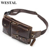 Belt Waist Bag - Leather Men's