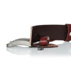 Carved Design Leather Men's Belt