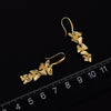 Gold Flower Earrings