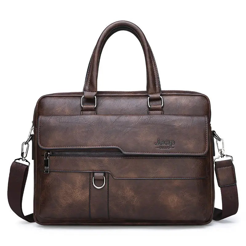 JEEP Leather - Men's Briefcases