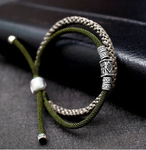Braided Good Luck Bracelet (S925 Silver)