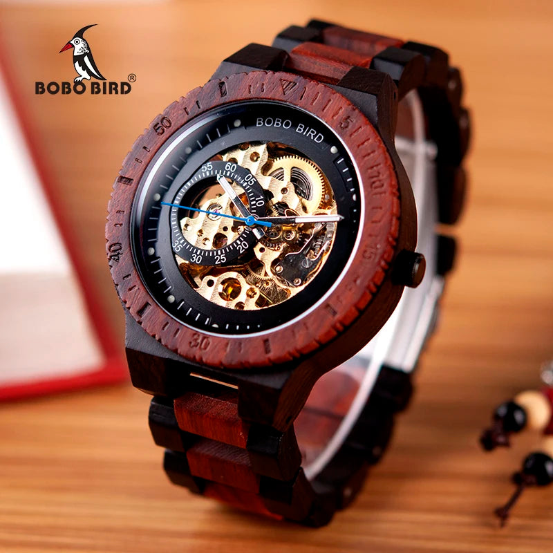 BOBO BIRD (Mechanical) Wooden Watch