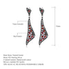 Red Garnet Sterling Earrings USA