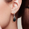 Black Sterling Earrings