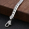 Retro Flat Chain Necklace for Men