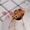 Butterfly Flower Hairclips (1pair)