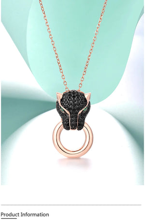 PANTHER Gold Pendant (Sterling Silver)