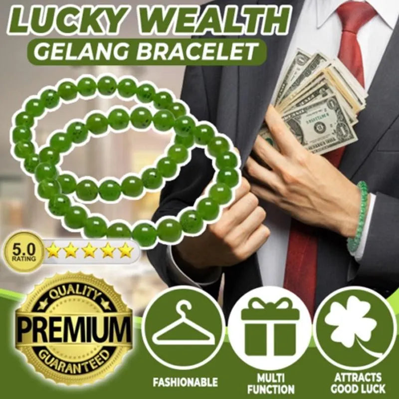 Green Lucky Wealth Bracelet