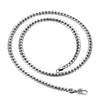 Retro Flat Chain Necklace for Men