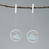 Bird Whisper - Sterling Earrings