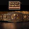 Men's Skull Buckle (Stainless) Belts