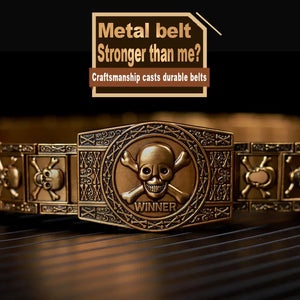 Men's Skull Buckle (Stainless) Belts