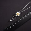 Lotus Flower - Sterling Necklace