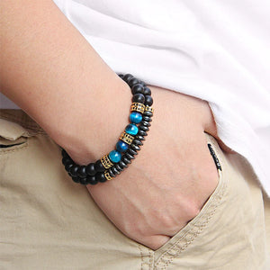 Tiger Eye - Men's Natural Stone Bracelets